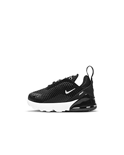 Nike Air Max 270 Kinder-Sneaker, Schwarz/Weiß/Anthrazit, 10 Little Kid