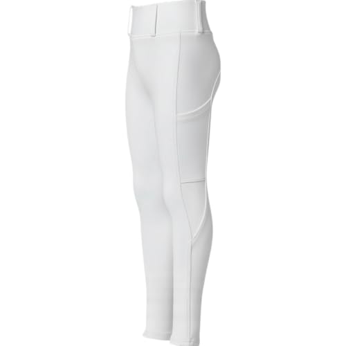 PFIFF 103100 Reitleggings Selina Kinder, mit Handytasche, Weiß 146/152