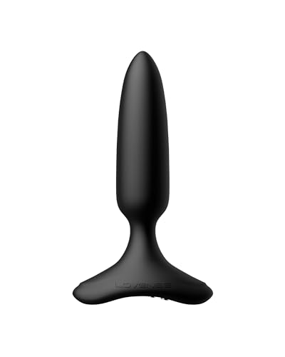 LOVENSE Hush 2 Anal Vibrator 1 inch, Analplug mit Vibration, Smartphone APP Steuerung, Analvibratoren für Mann Frauen, Sex Spielzeug für Männer Frau Paare