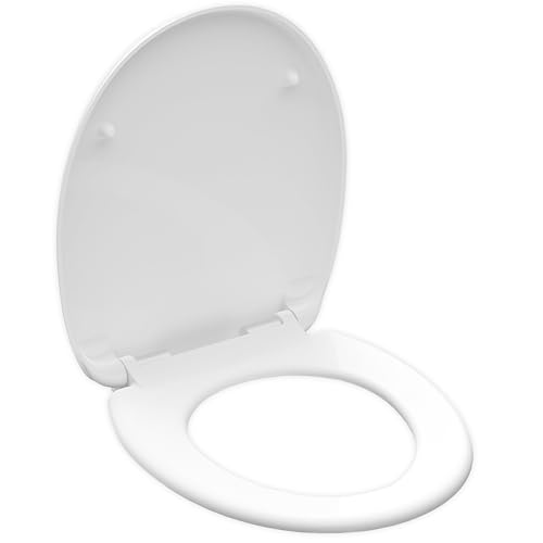 KRUMAD Klobrille mit Absenkautomatik, WC Sitz, Toilettensitz, Klodeckel