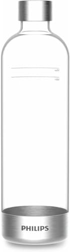Philips Water Soda Maker Kabinenflasche transparent 1 L kompatibel Soda-Maschinen