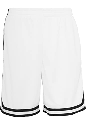 Urban Classics Herren, Shorts, Mehrfarbig (Whtblkwht 244), XL Große Größen Kurz