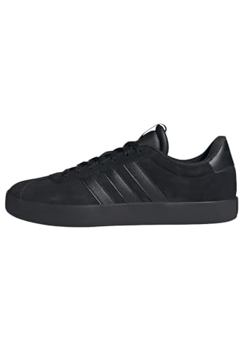 adidas Herren VL Court 3.0 Shoes, Core Black/Core Black/Core Black, 43 1/3 EU