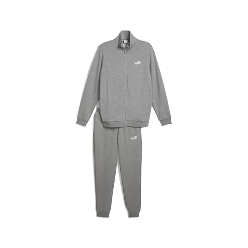 PUMA Unisex ESS Sweat Suit TR Gestrickte Anzüge, Medium Gray Heather, XL