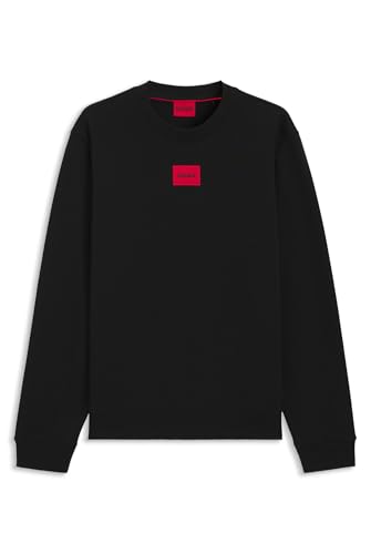 HUGO Herren Diragol212 Pullover, Black1, L EU
