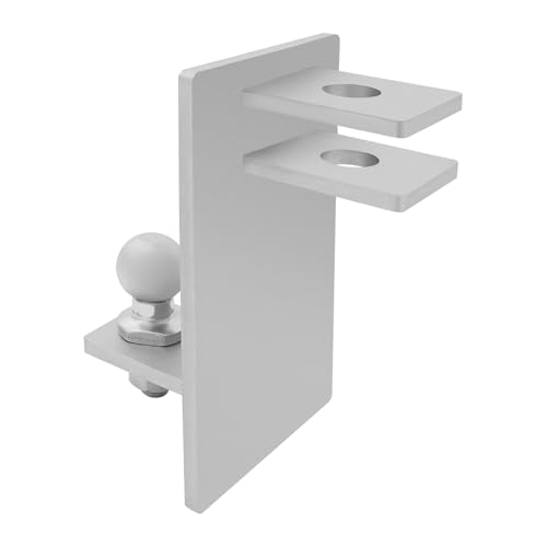 Anhängerkupplung mit 50mm Kugel,33mm Aufnahmeloch,3500kg Zugkraft,Kfz-Allgemeines Anhängerkupplung aus Q235-Stahl,PKW-Anhänger-Kombikupplung für Transporter und landwirtschaftliche Fahrzeuge