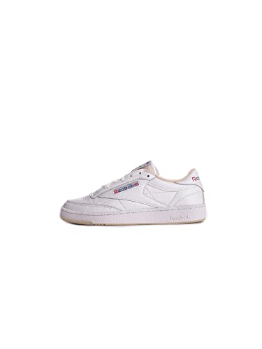 Reebok Unisex Club C 85 Vintage Sneaker, Ftwwht Chalk Vecblu, 44 EU