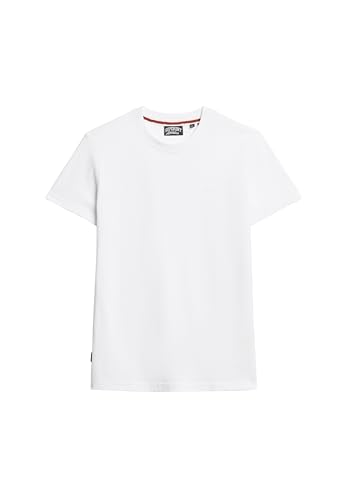 Superdry Herren Essential T-Shirt aus Bio-Baumwolle mit Logo Optik XL