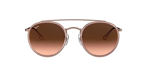 Ray-Ban Unisex Round Double Bridge Brillengestelle, Pink (Pink/Pink Gradient Brown), 51 EU