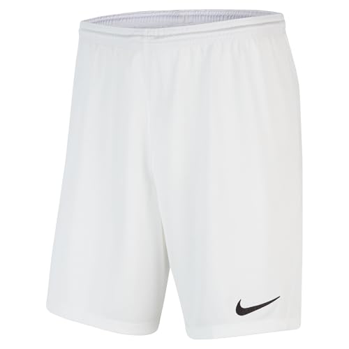 Nike Herren M Nk Df Park Iii Nb K Shorts, White/Black, M EU