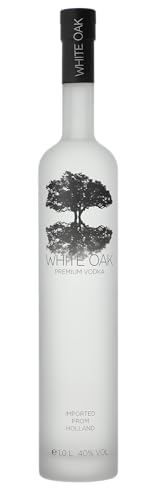 White Oak Premium Vodka 1L – 40% Alkohol, edler Wodka aus den Niederlanden – reiner genuss für Cocktails & pur – perfekt als Wodka Geschenkset & spirituosen Angebot