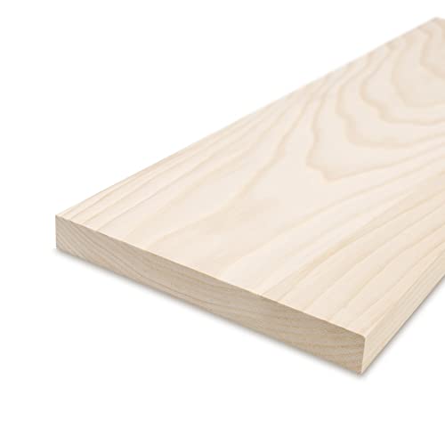 REESE Glattkantbretter - Fichte gehobelt - 1,9 cm stark x 60 cm lang - 20 cm Breite - Zum Bau von Regalen und Möbeln sowie für Bastelarbeiten