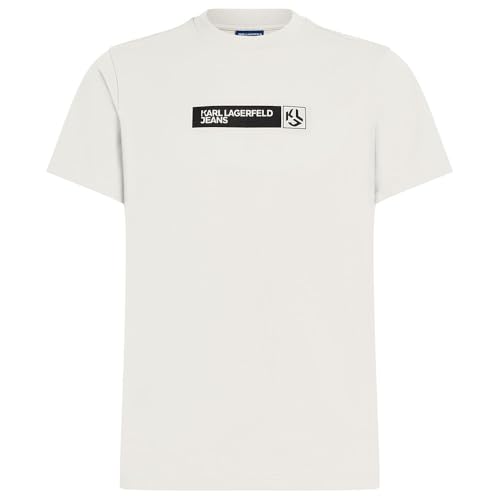 Karl Lagerfeld Jeans Männer Slim Graphic T-Shirt White L