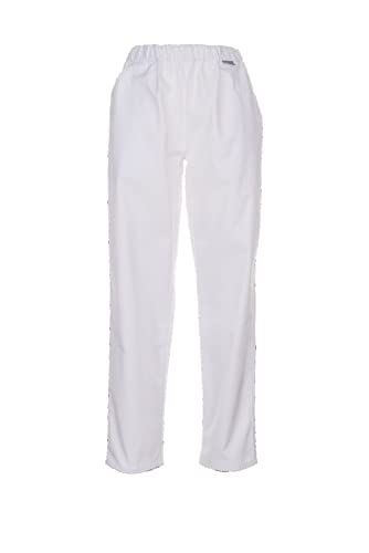 Planam 1647048 Damen Bundhose Mischgewebe, Reinweiß, Größe 48