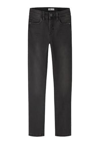NAME IT Jungen Nkmsilas Dnmtax Pant Noos Hose, Black Denim, 134 EU