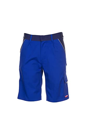 Planam 2370 Highline Herren-Shorts - Optimale Sicherheit und Komfort - Farbe: Königsblau/Marine/Zink - Größe: 52