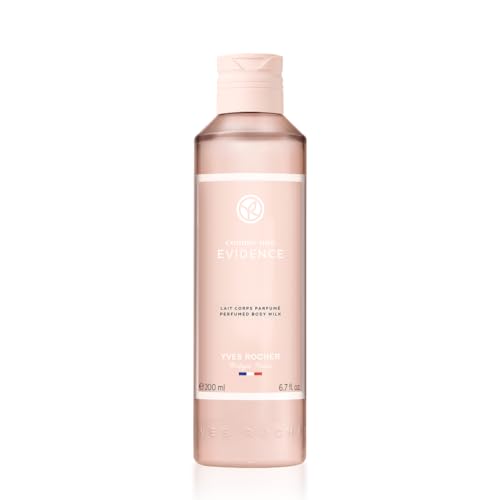 Yves Rocher COMME UNE EVIDENCE Bodylotion Damen - Parfümierte Körpercreme mit Chypre-Blumenduft - Feuchtigkeitsspendend und verleiht der Haut einen zarten blumigen Duft - 200 ml