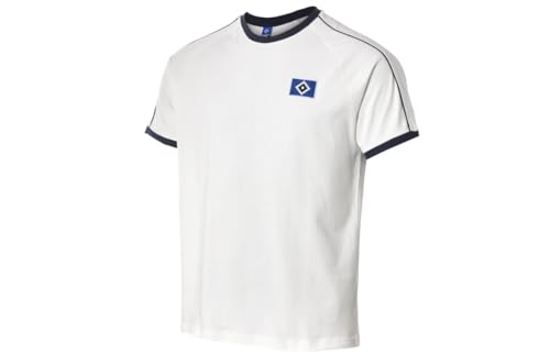 Hamburger SV HSV T-Shirt Shirt ** Elwin ** weiß (DE/NL/SE/PL, Alphanumerisch, XL, Regular, Regular, Weiß)