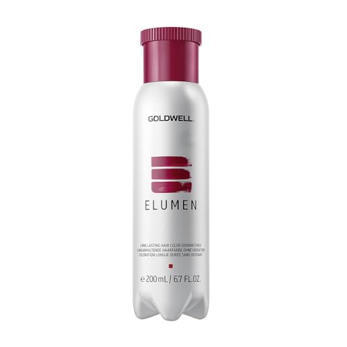 Elumen Goldwell Elumen Haarfarbe RR@all red, 200 ml und 250 ml Farbversiegelung mit 4 x Kerasilk Sachets, Proben.