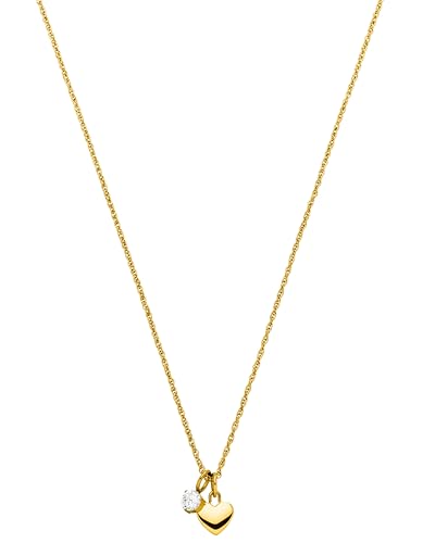 Purelei Brave Kette Damen (Gold) – Halskette Damen aus Edelstahl (14K vergoldet) – Wasserfeste Halskette – 50-55 cm Länge verstellbar – Schmuck für deinen individuellen Look