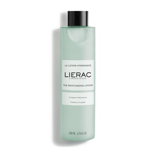 Lierac Feuchtigkeitsspendende Lotion 200ml Gesichtswasser mit Meeres-Prebiotika und Hyaluronsäure Reinigt Glättet und Hydratisiert Für jeden Hauttyp geeignet und für empfindliche Haut entwickelt