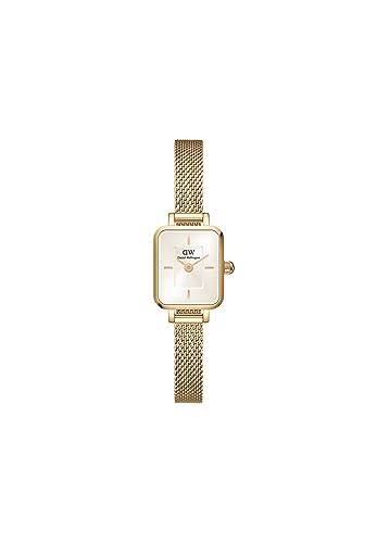 Daniel Wellington Quadro Uhr 15.4x18.2mm Double Plated Stainless Steel (316L) Gold