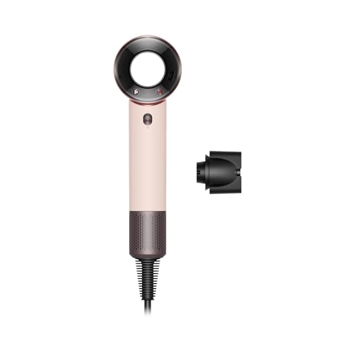 Dyson Supersonic Travel™ Haartrockner – Kompakt & Leicht, Schnelles Trocknen, 1220W, Universaler EU-Stecker, Intelligente Temperaturregulierung, ideal zum Reisen, Ceramic Pink/Rose Gold