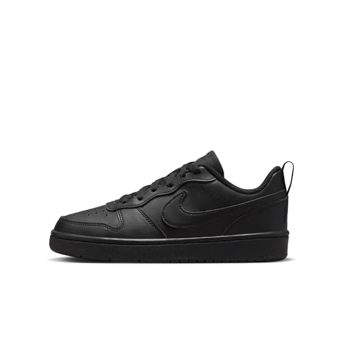 Nike Unisex Kinder Court Borough Low Recraft (Gs) Sneaker, Schwarz, 37.5 EU