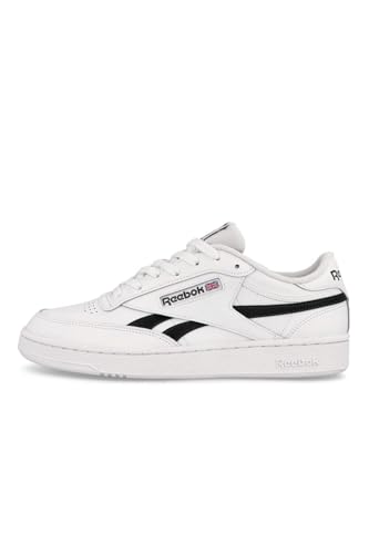 Reebok Unisex Club C Revenge Sneaker,Ftwwht Black Ftwwht,45 EU