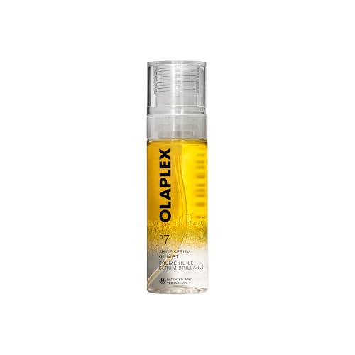 OLAPLEX °7 Shine Serum Oil Mist: 2-in-1 Style Treatment | Instant Shine, 96-Hr Hydration, Zero Weight | 450ºF Heat Protection | For Coily, Curly, Straight, and Wavy, 80 mL / 2.7 Fl Oz