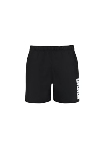 PUMA Herren Badehose Badeshorts Summer Deluxe Swim Shorts - New Black- Gr.L