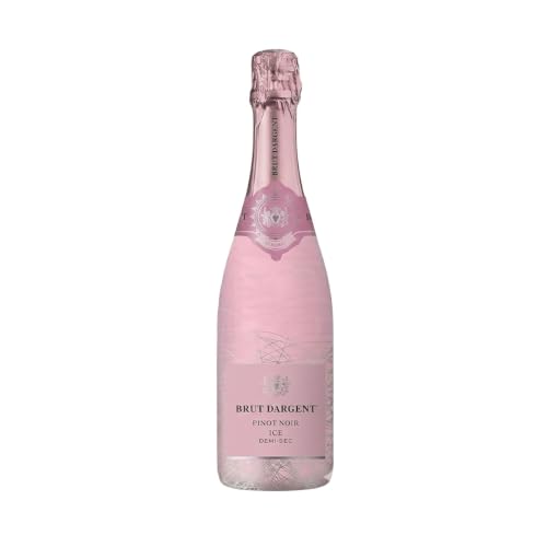 Brut Dargent - Ice Rosé Pinot Noir Halbtrocken Sekt, Méthode Traditionnelle (1 x 0.75 L)
