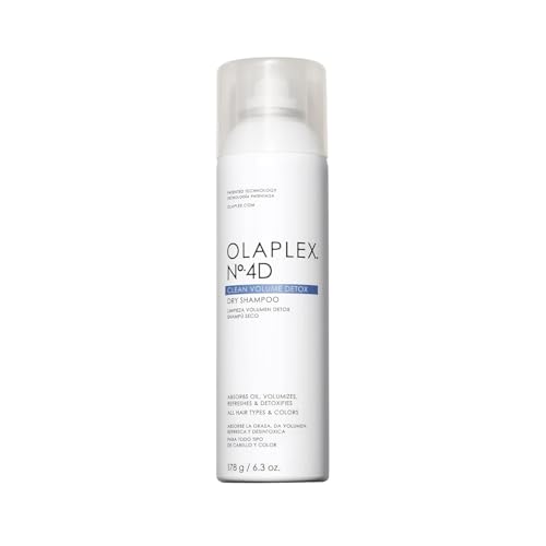 Olaplex No 4D Clean Weightless Volume Trockenshampoo, Entgiftet Die Kopfhaut, Neutralisiert Gerüche, Hinterlässt Ein Sauberes Haargefühl, Für Alle Haartypen, 250ml