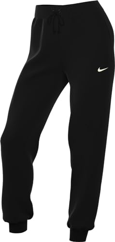 Nike Damen NSW Phnx FLC Mr Pant Std Hose, Black/Sail, S EU