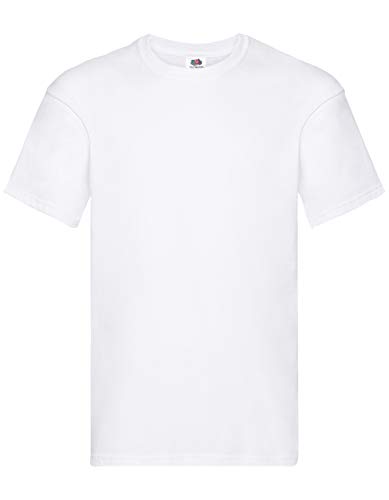 Fruit of The Loom T-Shirt, weiß, M