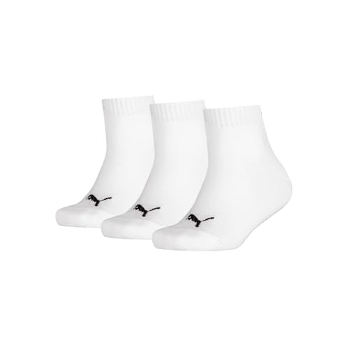 PUMA Kids' Quarter Socks 3 pack