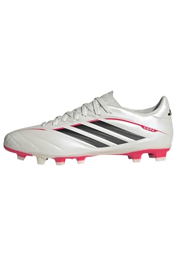 adidas Unisex COPA Pure IV Club Firm Ground/Multi Ground Football Boots, Zero met./core Black/Lucid red, 40 2/3 EU