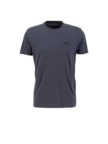 Alpha Industries Backprint T T-Shirt für Herren Greyblack/Black