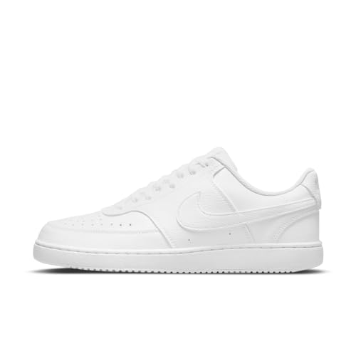 Nike Herren Court Vision Low Schuhe, White, 46 EU