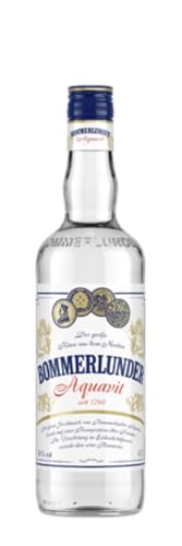 Bommerlunder | Aquavit | Traditionelles Destillat mit einer leichten Kümmelnote und lieblichem Anis-Akzent | 6 Monate in Eichenfässern gereift | 0,7L | 38% Vol.