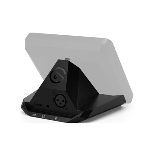 Elgato XLR Dock MK.2 - Audio Interface Erweiterung für Stream Deck +, 80dB Gain, Phantomspeisung, Clipguard 2.0, DSP Effekte, USB-C, Funktioniert mit jedem XLR-Mikrofon