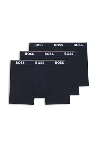 BOSS Herren, Boxershorts, New - Open Blue480, L