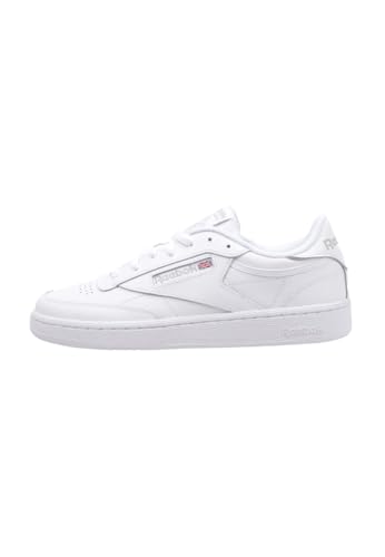 Reebok Damen Club C85 Laufschuhe, White Light Grey, 38.5 EU