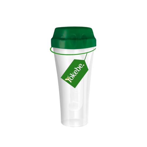 YOKEBE Shaker – einfache Zubereitung von Diätshakes – geeignet für alle Yokebe Mahlzeitenersatz-Pulver – Protein Shaker – 350 ml – 1 Stück