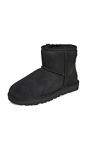 UGG Damen Classic Mini II Stiefeletten, Schwarz (BLACK), 40 EU