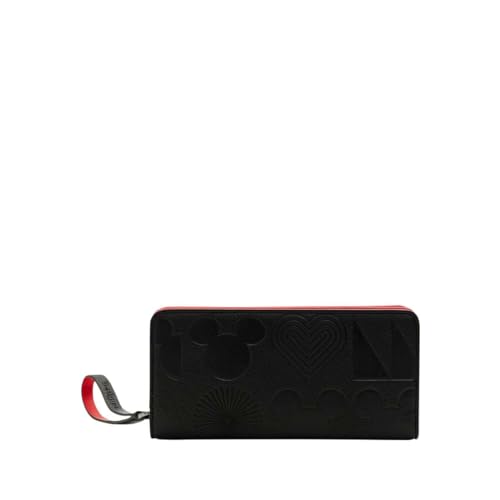 Desigual All Mickey Maya Maxi Long Wallet Black