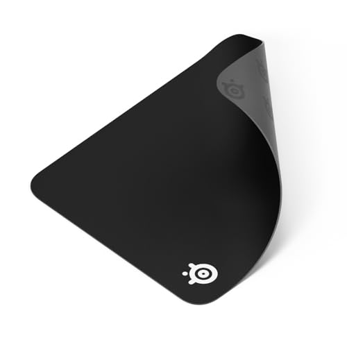 SteelSeries QcK - Gaming-Mauspad - Stoff - Gummiunterseite - Schwarz (320mm x 270mm x 2mm)