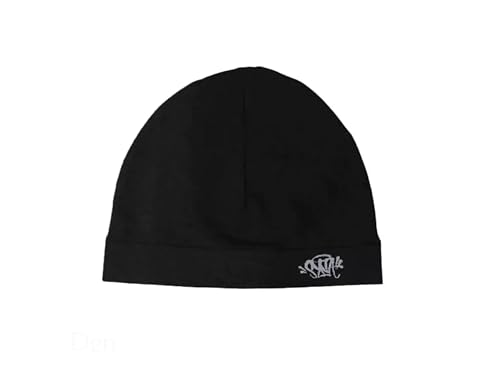 Syna World Skull Cap, Central CEE Beanie Laufmütze, schwarz, atmungsaktiv, winddicht, Strickware, Skully für alle Jahreszeiten synaworld