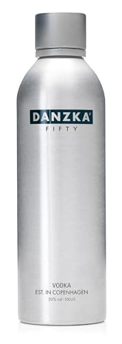 Danzka Vodka FIFTY Premium Distilled 50% Vol. 1l