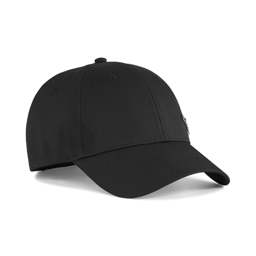 PUMA Unisex ESS Metal PUMA CAT BB Cap BB-Kappen, Puma Black,